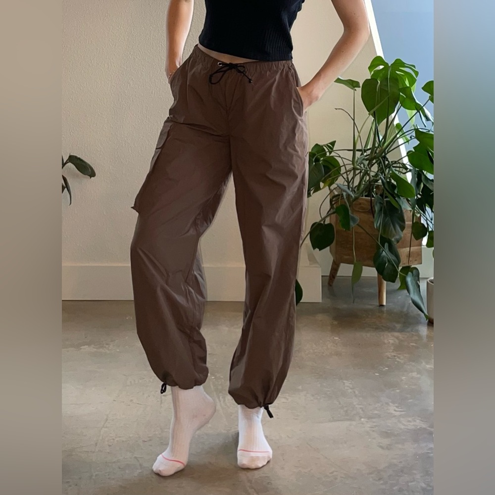 Saks Potts Brown Esther Trousers Pants Size S